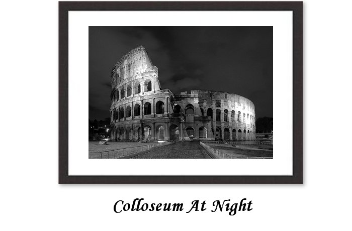 Colloseum At Night